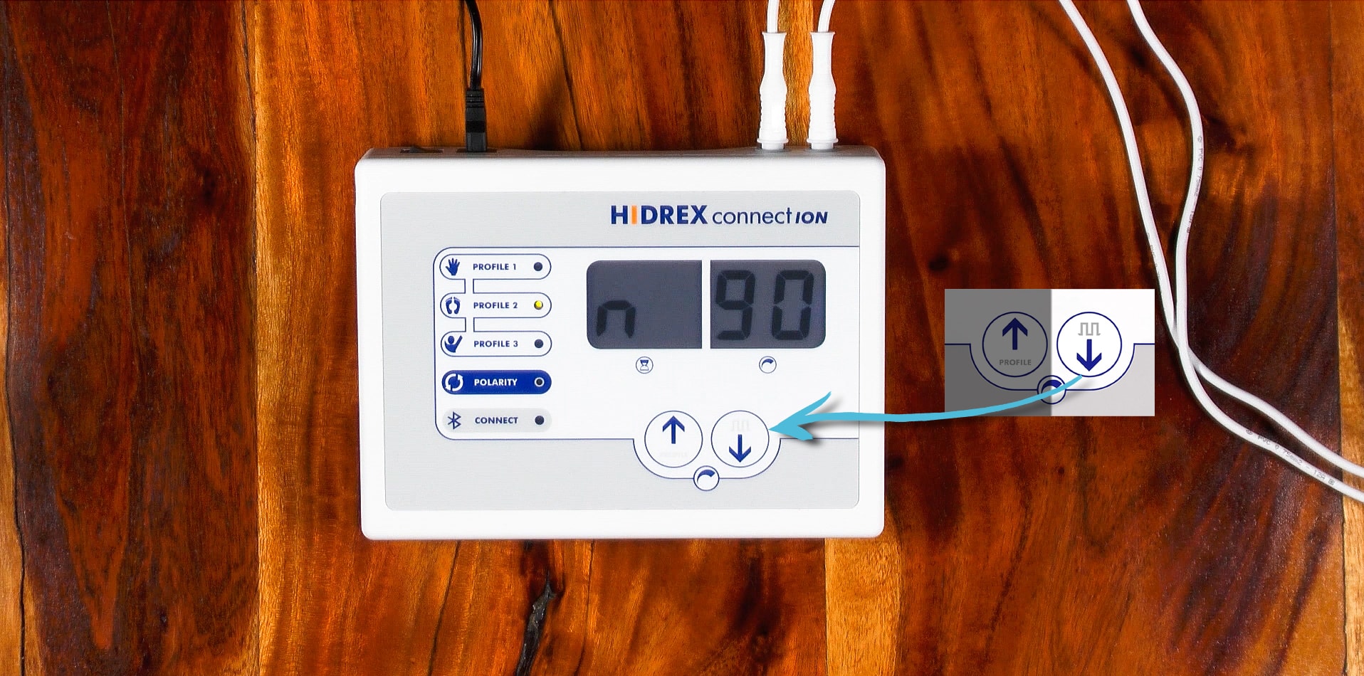 Iontophorese Schweißfüße - wie man den Puls auf die schwitzenden Füße anpasst